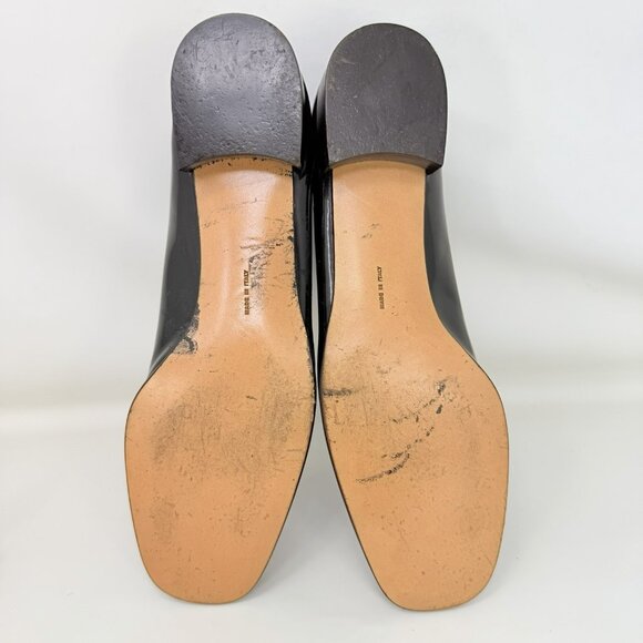 Salvatore Ferragamo Boutique Pumps Heels Green Women’s Size 10 B - Picture 6 of 7